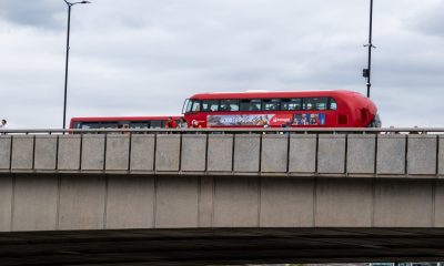 double-decker bus