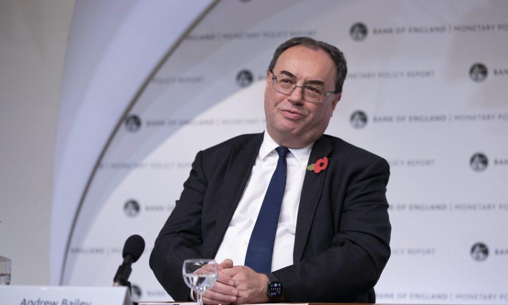 Bank of England Governor Andrew Bailey