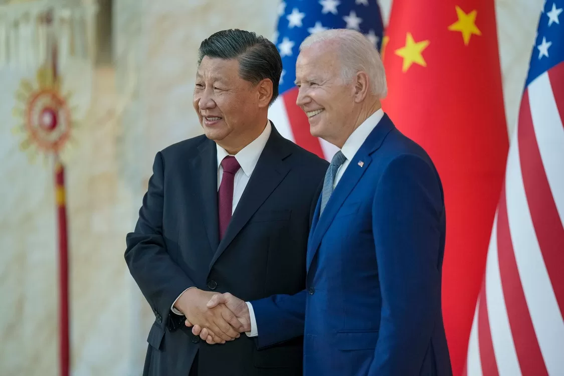 Xi Jinping, Joe Biden