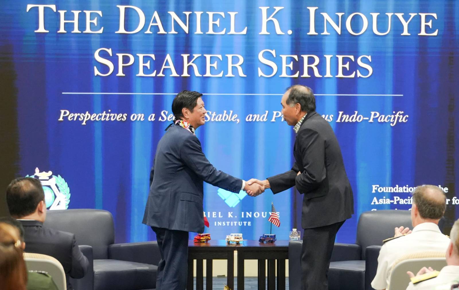 PBBM, Daniel Inouye Speaker Series at the Asia-Pacific Center for Security Studies