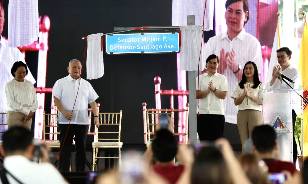 BIR Road formally renamed Senator Miriam P. Defensor-Santiago Avenue - Philippine Canadian Inquirer Nationwide Filipino Newspaper - Vimarsana News