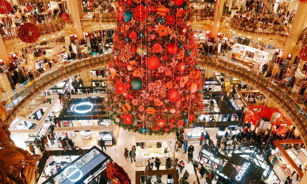 Shopping Mall Christmas Tree