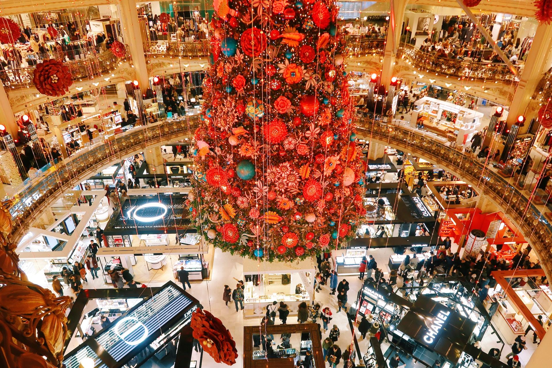 Shopping Mall Christmas Tree