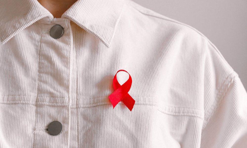 red ribbon HIV