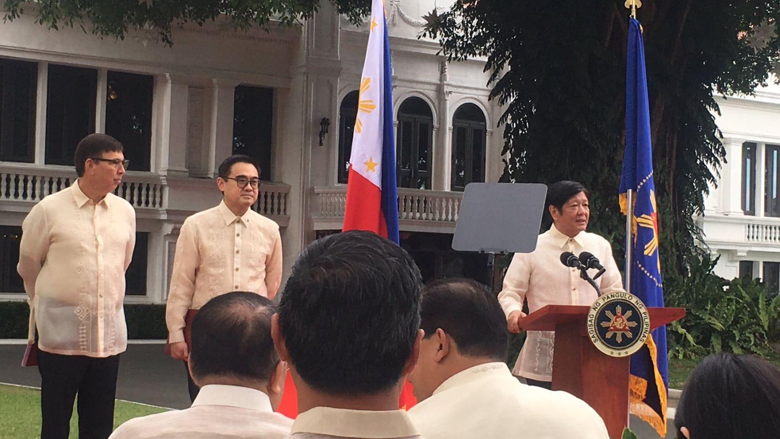 Finance Secretary Ralph Recto, PBBM