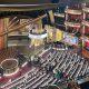 Dolby Theatre from Mezzanine 3, before Oscars95 function, Los Angeles, USA