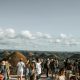 people watching the chocolate hills