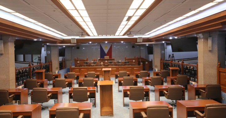 Senate session hall