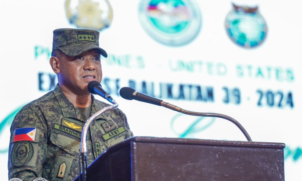 AFP chief Gen. Romeo Brawner Jr.