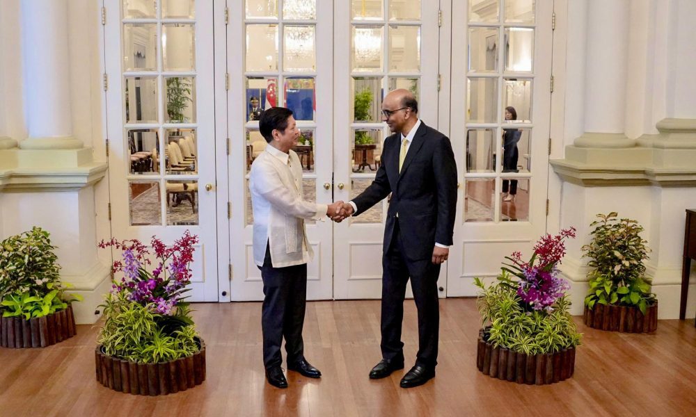 PBBM, Singaporean President Tharman Shanmugaratnam