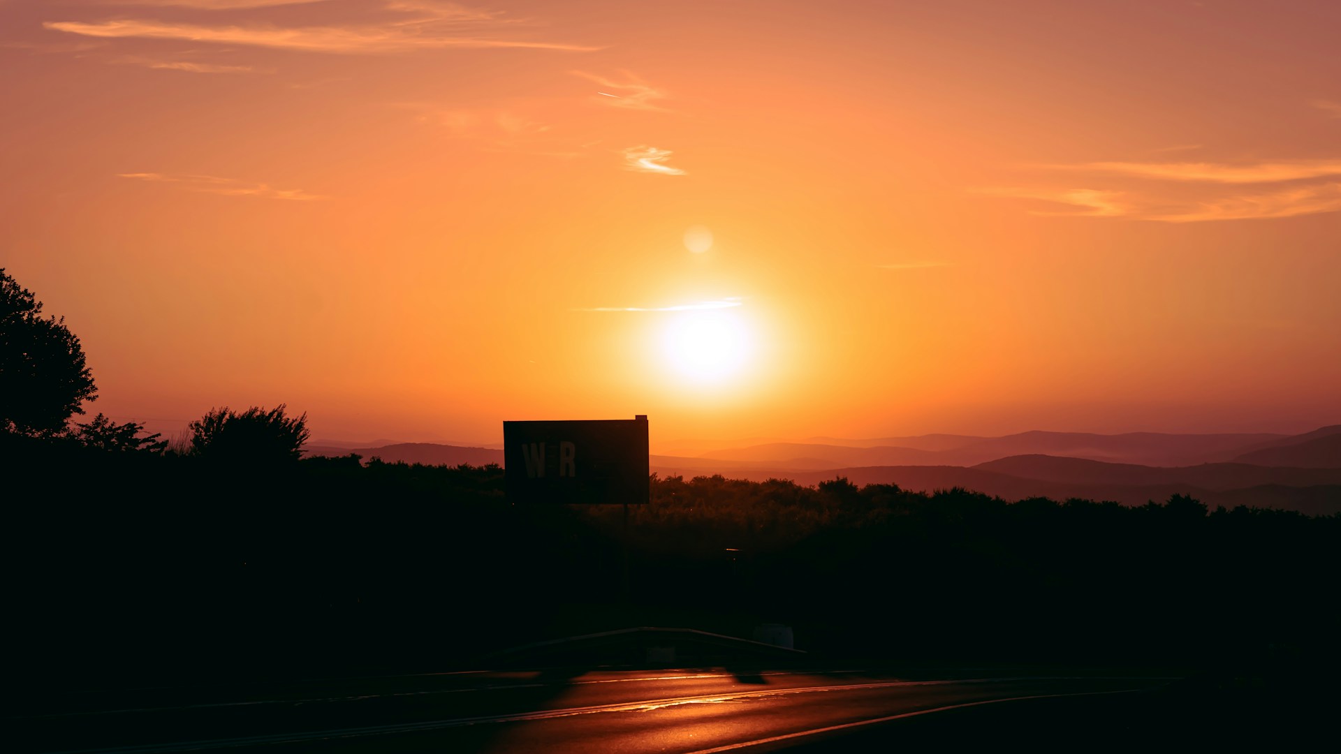 sunset heatwave