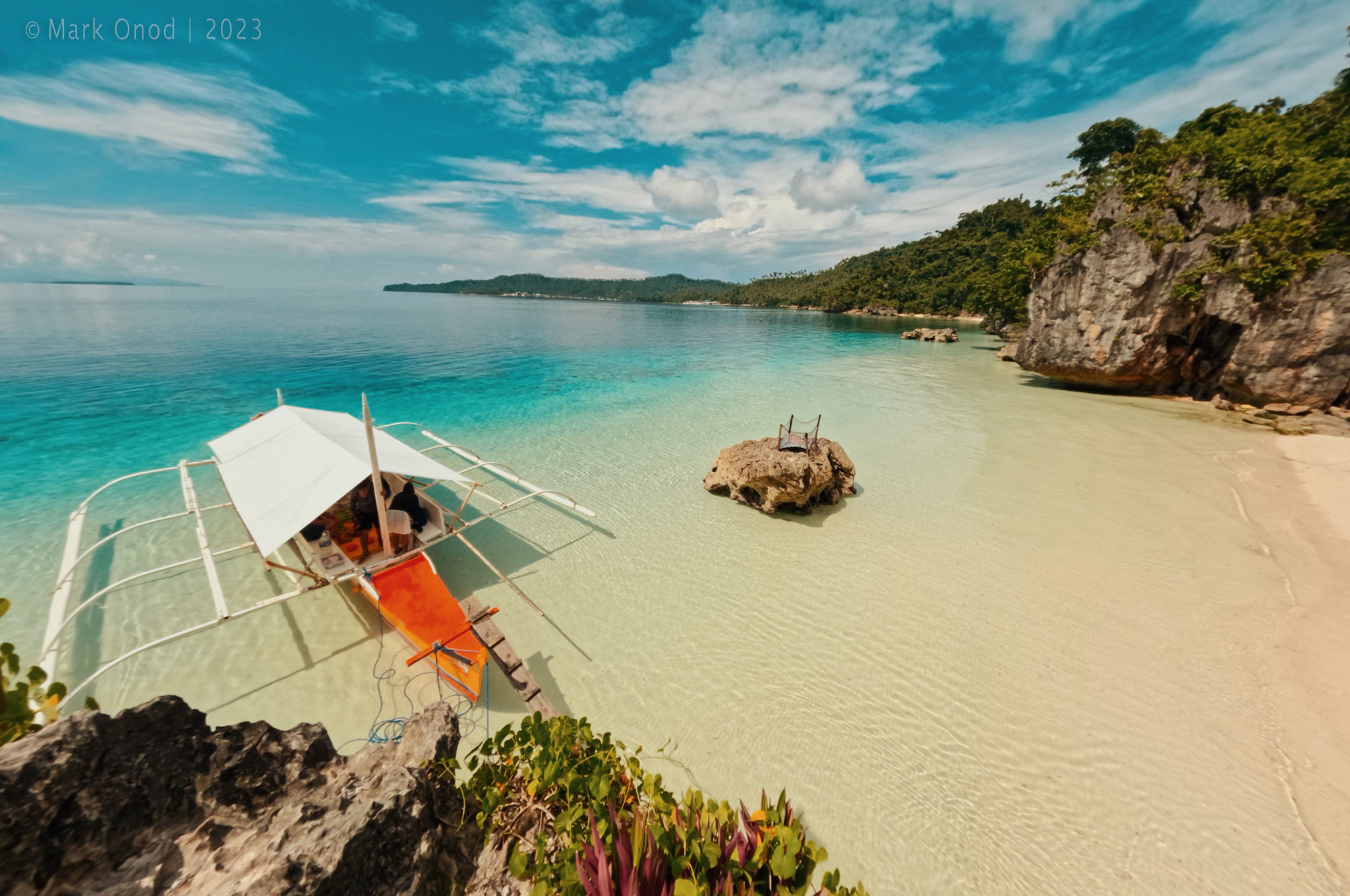 Bitaog Beach in Dinagat Islands, Philippines