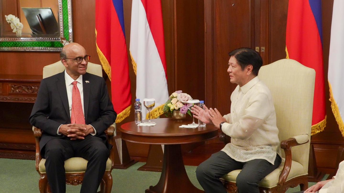 PBBM, Singapore President Tharman Shanmugaratnam