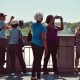 tourists taking photos