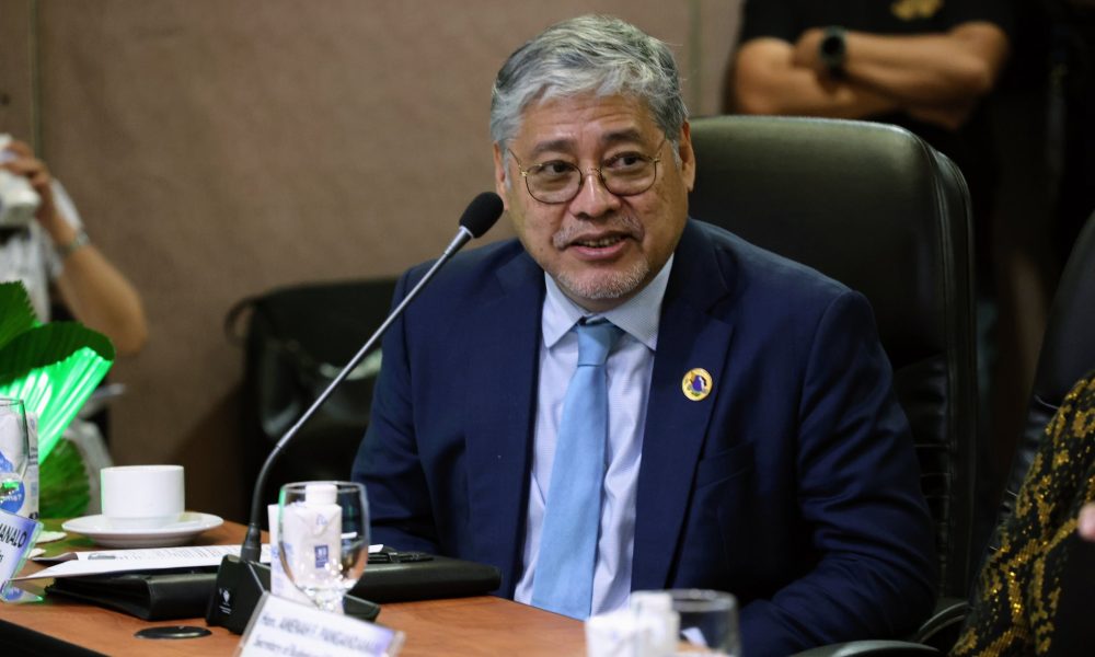 Foreign Affairs Secretary Enrique Manalo