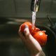 washing vegetables