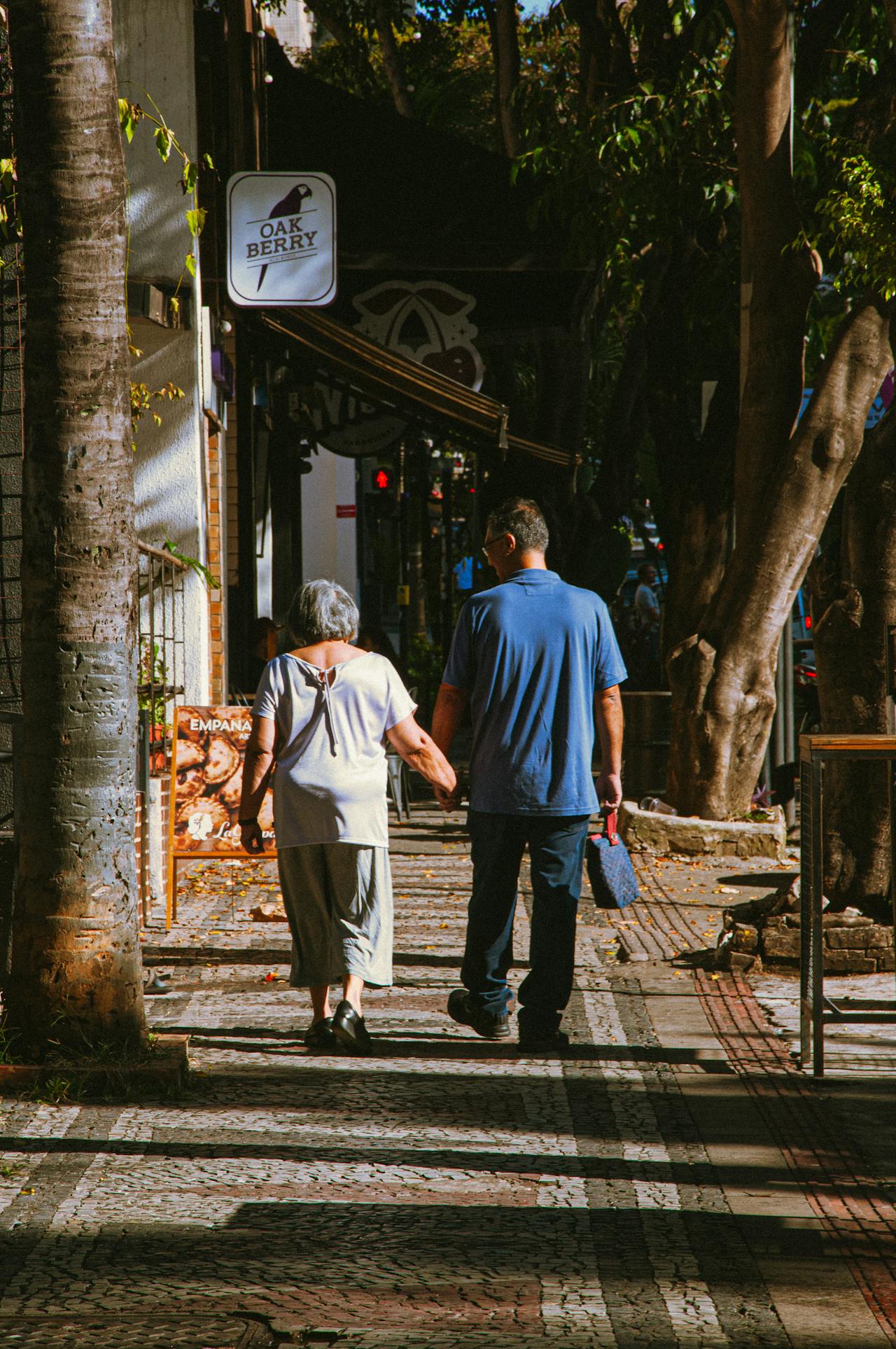 elderly couple