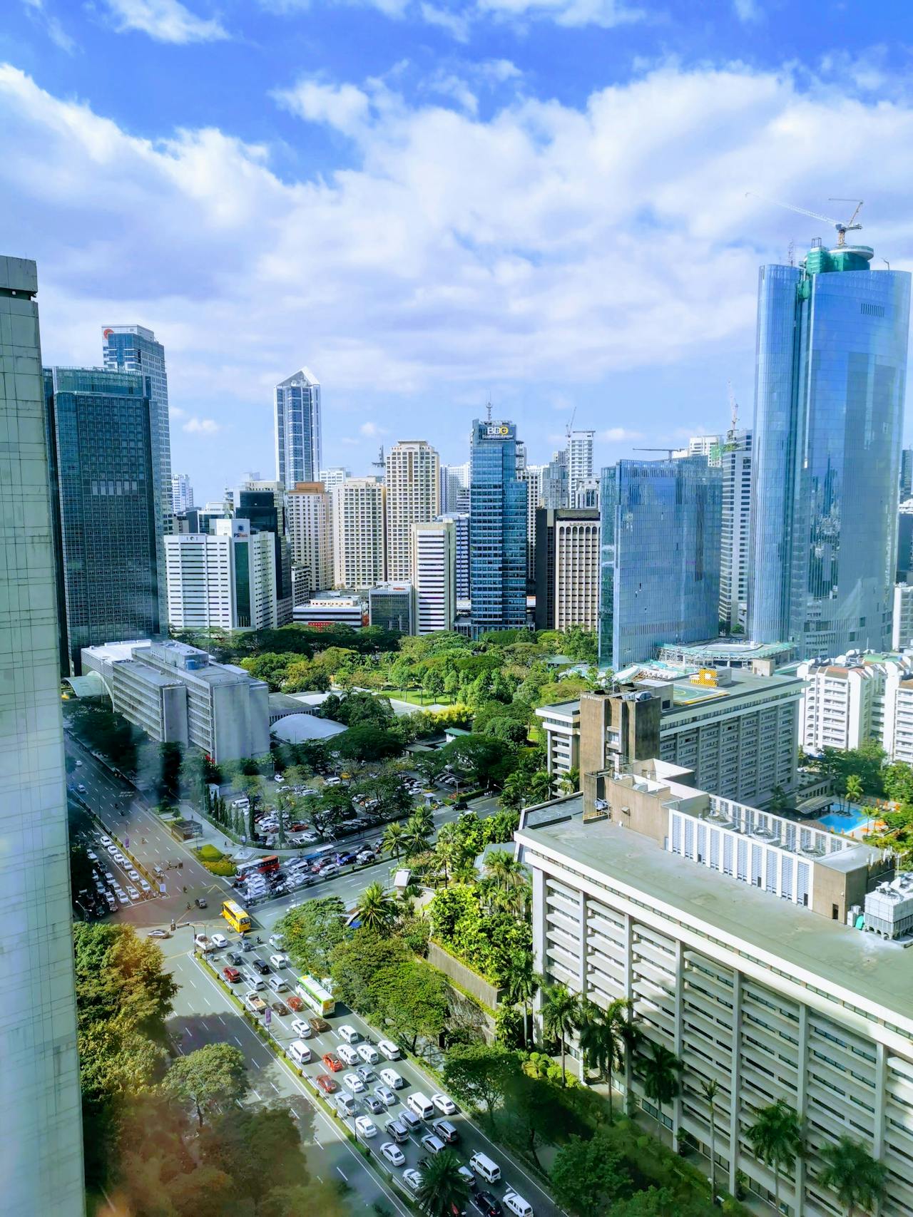 Pasig skyline buildings