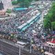 EDSA rally enters second day: crowd could surpass 15,000, NCRPO says