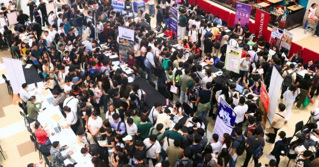 For millions of Filipinos the search for work is getting harder